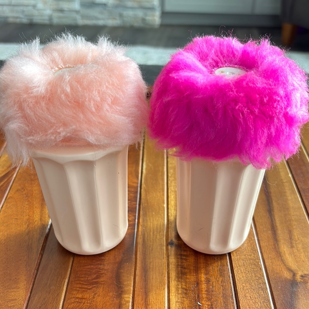 Set 2 Coty Lady Stetson Puff on Powder 4oz.